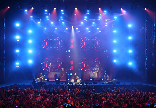 Верона, Италия - 14 октября 2017 года: Концерт Умберто Тоцци
 