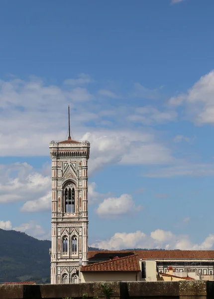 Firenze Italia antico campanile del Duomo — Foto Stock