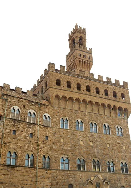 Palazzo Vecchio a Firenze in Italia — Foto Stock