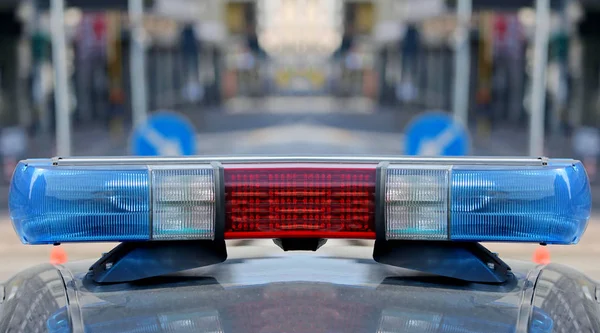 polis arabasının sirenler