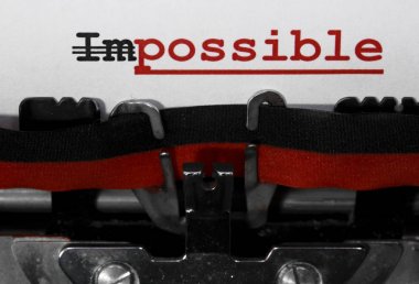 Metin silinmiş Im ile imkansız