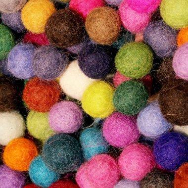 yünden topları arka plan