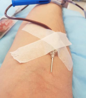 tıbbi bir acil durum sırasında kan bağışı