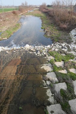 Kuzey İtalya'daki Timonchio denilen nehir