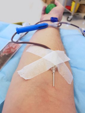 gerçek kan bağışı ameliyathanede