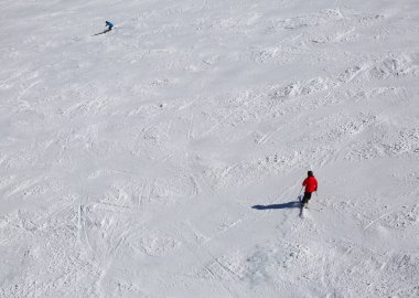 kayakçı Slope'da