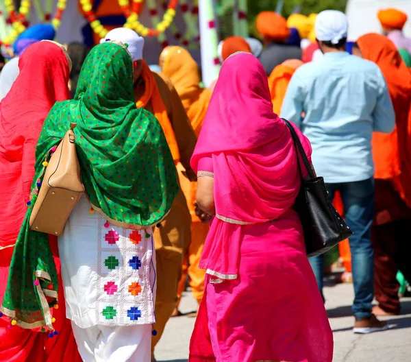 Kobiety z religii Sikhów — Zdjęcie stockowe