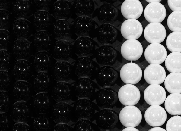 Background of black and white spheres — Stock Photo, Image