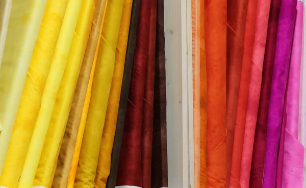 Warm tones of fabric — Stock Photo, Image