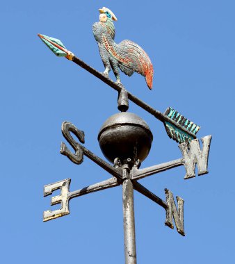 Rüzgarın yönünü göstermek için.