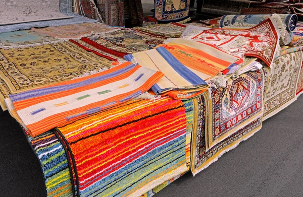 Large Market Stall Selling Many Oriental — Stock Photo, Image