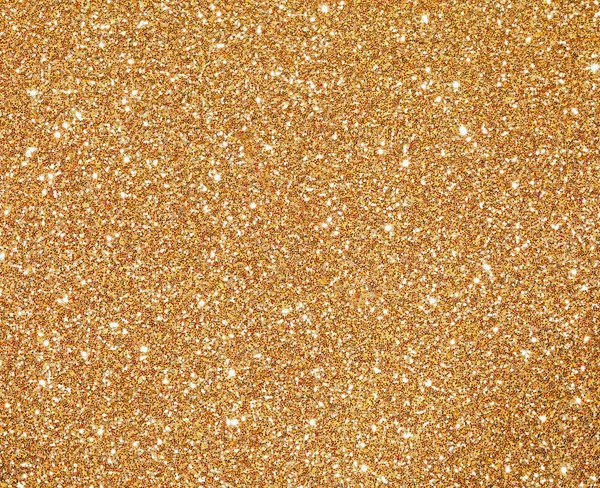 Glitter Guld Bakgrund Med Glitter Och Bländning Ljus — Stockfoto