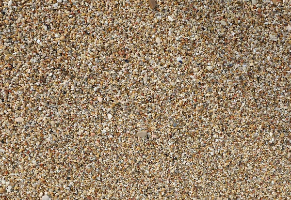 Thousands Tiny Pebbles Smoothed Waves Sea Beach — Stock Photo, Image