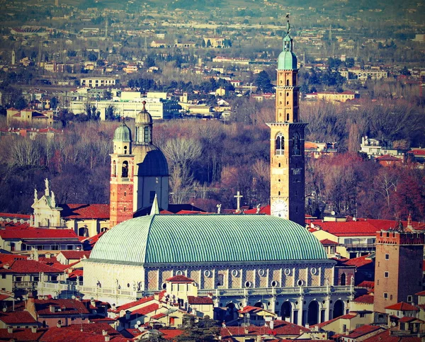 Palladiska Basilikan Vicenza Även Kallad Staden Palladio Har Listats Som — Stockfoto