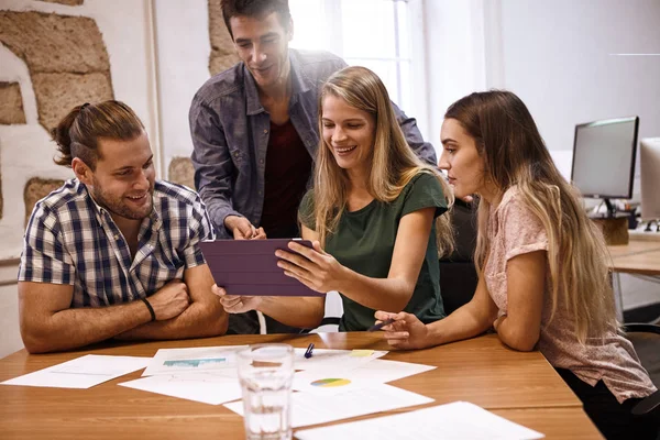 Team professionale di progettisti — Foto Stock