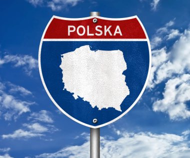 Polsih harita yol işareti
