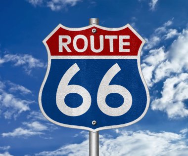 Route 66 - yol işareti