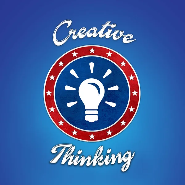 Creative thinking - illustration concept