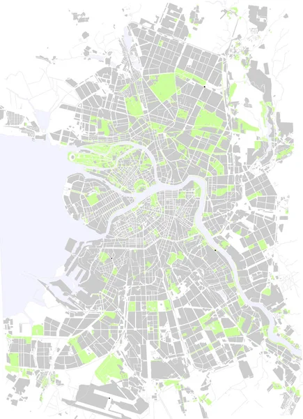 San Petersburgo mapas — Foto de Stock