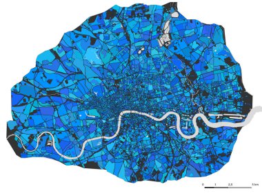Londra haritası, Büyük Britanya