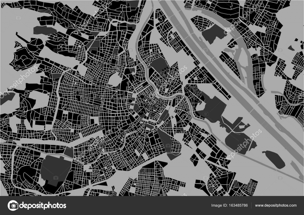 City map Vienna Simple Austria
