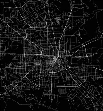 city of Houston, ABD'nin Teksas eyaleti, ABD Haritası