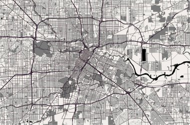 city of Houston, ABD'nin Teksas eyaleti, ABD Haritası