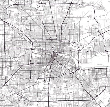 city of Houston, ABD'nin Teksas eyaleti, ABD Haritası
