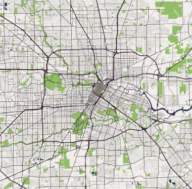 city of Houston, ABD'nin Teksas eyaleti, ABD Haritası