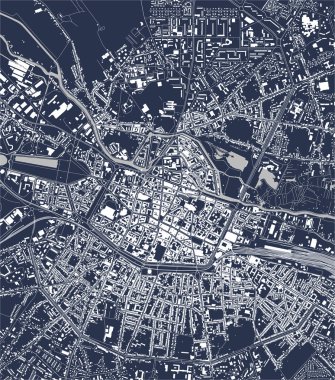 Amiens, Somme, Hauts-de-France, Fransa haritası