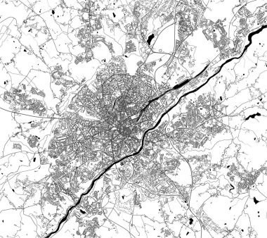 Limoges, Haute-Vienne, Nouvelle-Aquitaine, Fransa haritası