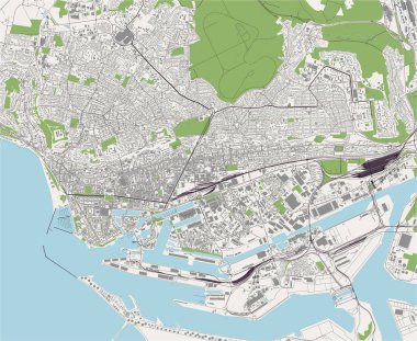 Le Havre, Seine-Maritime, Normandiya, Fransa haritası