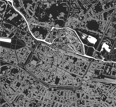 Amiens, Somme, Hauts-de-France, Fransa haritası