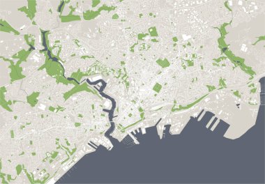 Brest, Finistere, Brittany, Fransa haritası