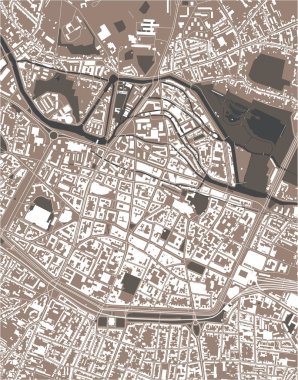 Amiens, Somme, Hauts-de-France, Fransa haritası