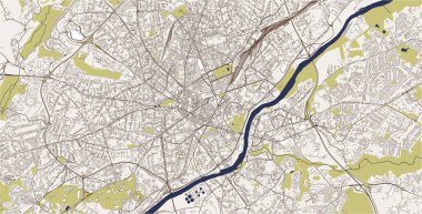 Limoges, Haute-Vienne, Nouvelle-Aquitaine, Fransa haritası