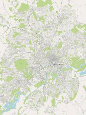Nottingham, Nottinghamshire, Doğu Midlands, İngiltere, Uk