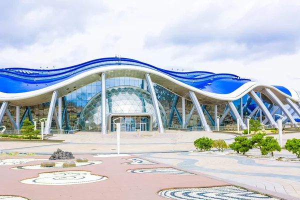 俄罗斯岛上最大的水族馆水族馆. 图库图片