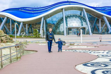 Rus adasındaki en büyük akvaryum..