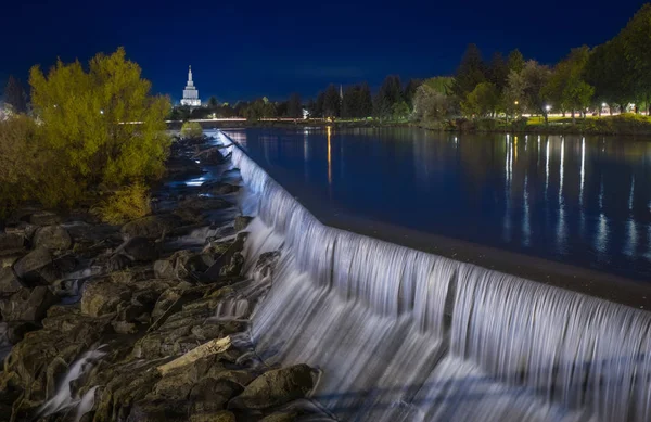 Idaho Falls ve mavi saat