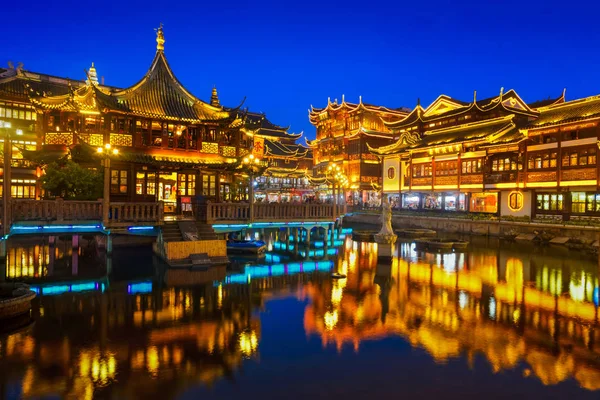 Shanghai & Blue Hour — Stock Photo, Image