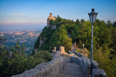 San Marino Castle clipart