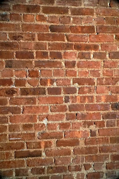 Padrão de parede de tijolo vermelho — Fotografia de Stock