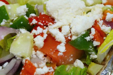 Yunan salatası makrosu