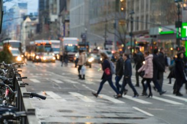 New York'a gidip yaya geçidi