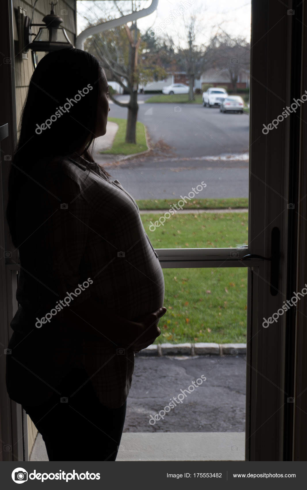 Expecting at the door