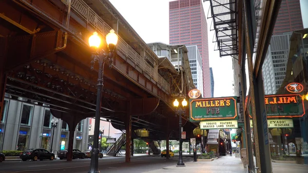 Chicago Estados Unidos Circa 2019 Día Exterior Millers Pub Centro — Foto de Stock