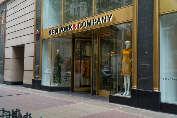 Chicago Usa Circa 2019 Negozio Abbigliamento Dettaglio New York Company — Foto Stock