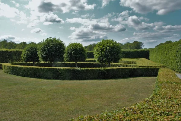 Paesaggio Del Parco Relax Diurno — Foto Stock