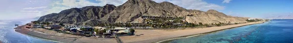 Vue panoramique depuis le sommet de l'observatoire sous-marin. Eilat . — Photo